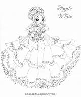 Ever After High Coloring Pages Raven Queen Apple Silhouette Flying Vector Getcolorings Drawing Getdrawings Printable Templates Color Print Colorings Titans sketch template