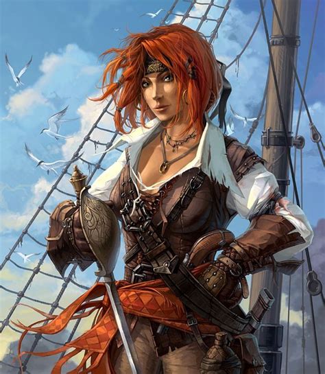 image result for sea elf pirate pirate woman pirate art the pirate king