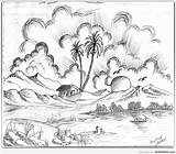 Scenery Pencil Sketch Drawing Nature Beautiful Natural Easy Drawings Step Shading Simple Landscape Sketches Jaydeep Draw Getdrawings Paint Scenic Desipainters sketch template