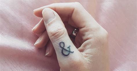 Tiny Tattoos For Writers Popsugar Love And Sex