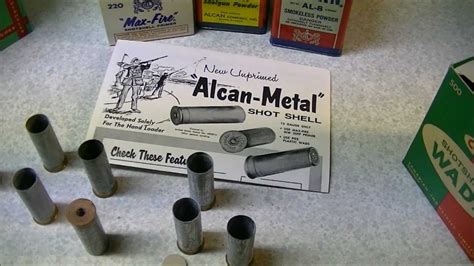 Alcan Metal 12 Gauge Shotshells Youtube