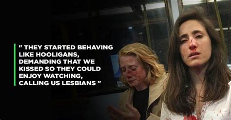 lesbian couple attacked in london bus for refusing to kiss