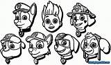 Paw Patrol Coloring Pages Printable Sheets sketch template