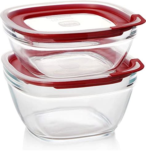 Rubbermaid Easy Find Lids Glass Food Storage Container 4