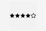Icon Star Rating Transparent sketch template