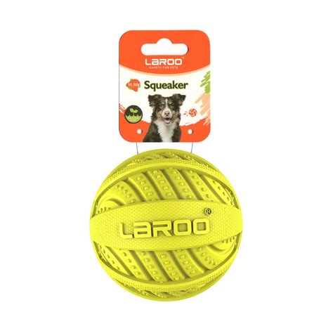 laroo squeaky dog ball interactive dog toys  boredom  toxic bpa  ultra durable