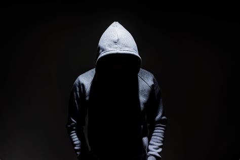 deter thieves  avoid  mugged silhouette man hoodies