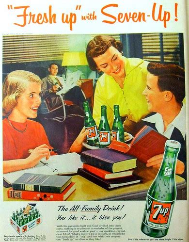 vintage    advertisement    soda ad flickr