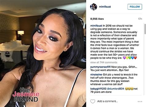 Mimi Faust Doesn T Consider Herself Gay Keeps Lesbian