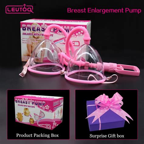 manual vacuum pump breast enlargement pump for women sexy breasts pump