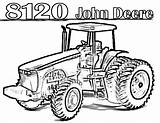 Tractor Coloring Pages Printable Deere John Kids Print Colouring Tractors Color Trailer Template Drawing Kleurplaten Truck Construction Sheets Printables Adult sketch template