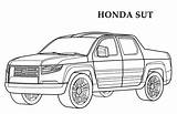 Honda Coloring Pages sketch template