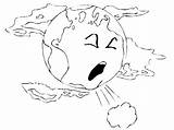 Dibujos Ziua Desen Desene Colorat Pamantului Pamant Planse Planetas Estornudando Creion Poluare Pentru Despre Copii Universul Sneezing Recomendados Educationale Resurse sketch template