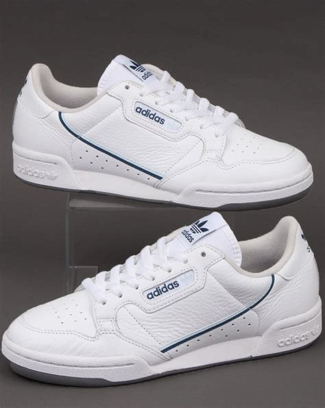 adidas continental  trainers whiteskynavy  casual classics