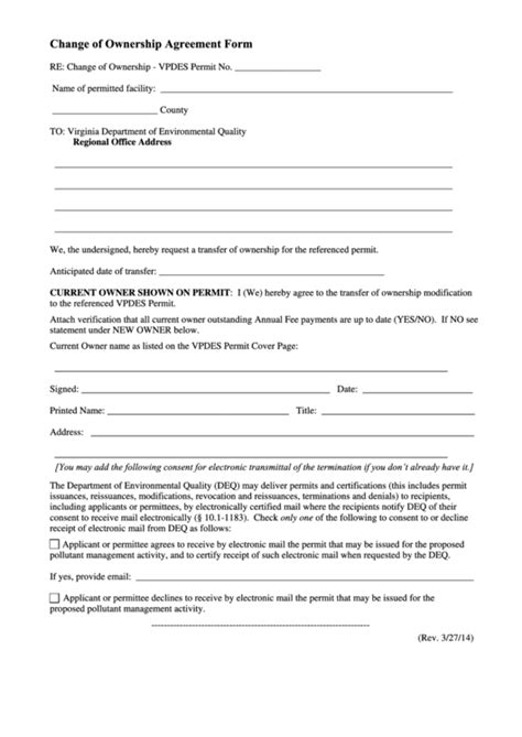 top  change  ownership form templates      format