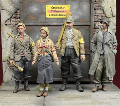 The Modelling News The Guys And Girls Of Germanys Home Guard In 1945