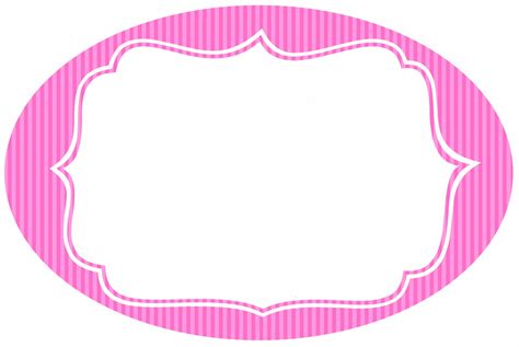 pink stripes  printable cupcake toppers  wrappers