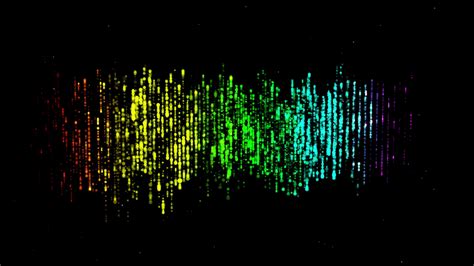 audio equalizer background  control levels multicolored high tech waveform stock video