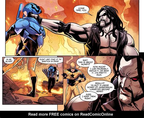 lobo vs booster gold injustice ii comicnewbies