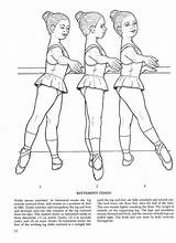 Positions Sheets Arabesque Tendu Plie Pointe Ballerina sketch template