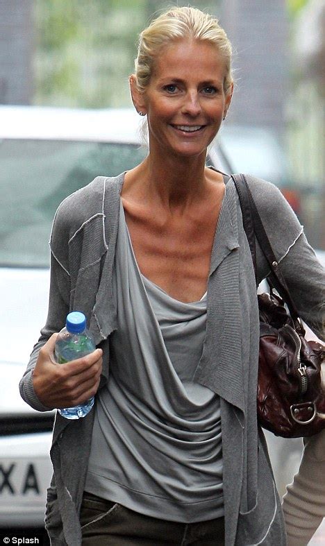 Stick Thin Ulrika Jonsson Reveals Bony Chest In Low Cut Top Daily