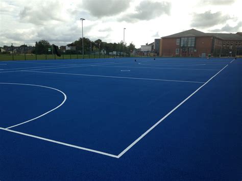 thermoplastic sports courts  painted  markings sports
