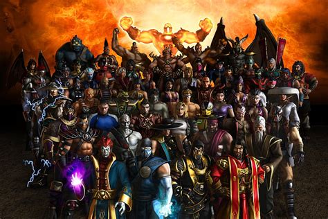Mortal Kombat Armageddon Mortal Kombat Characters Hd Wallpaper Pxfuel