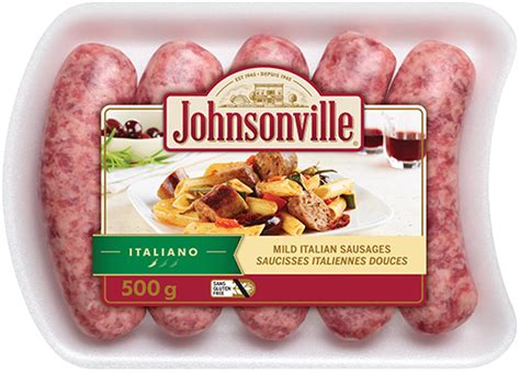 is johnsonville italian sausage gluten free