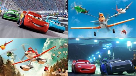 cars movies  order including planes shorts series