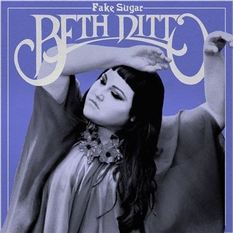 Beth Ditto Releases A Rock N Roll Solo Album Fake Sugar Affiche