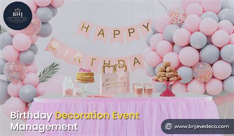 birthday decoration event management  event management company