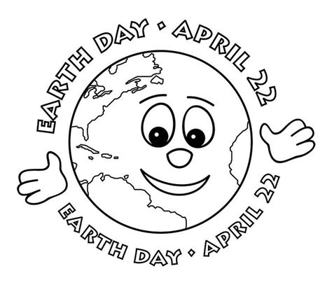 cute earth day coloring pages