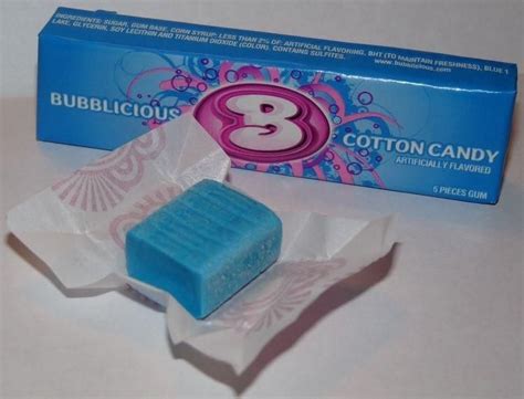 cotten candy bubblicious  gum nostalgia childhood memories