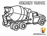 Coloring Pages Construction Truck Cement Printable Cars Mixer Kids Fathers Print Machines Drawing Clipart Mighty Happy Printables Man Big Theme sketch template