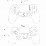 Dualshock Blueprint Ps5 Patent Ps4 Compared Resetera Disappoint Headache Reveal Notebookcheck sketch template