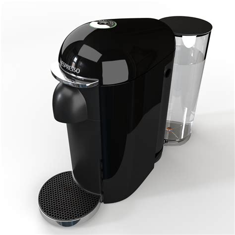 coffee machine nespresso vertuo  model turbosquid