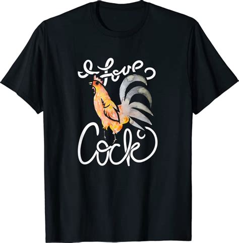 i love cock t shirt amazon de fashion