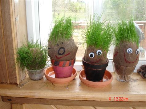 grass head guys craft activities  kids