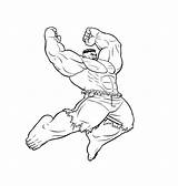 Coloring Superhero Body Pages Template Flying Outline Hulk Kids sketch template