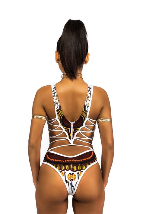 sexy bikini african beauty clubewear swimsuit one piece wakanda fashion gotita brands
