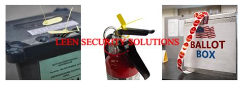 htf hand crack tamper proof safety lock  election box leen security solution coltd