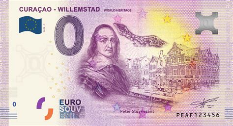 euro curacao  willemstad de amsterdamse munt