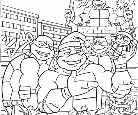 teenage mutant ninja turtles coloring page fun printable coloring home