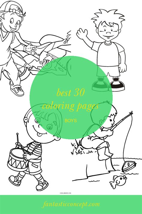 coloring pages boys home family style  art ideas