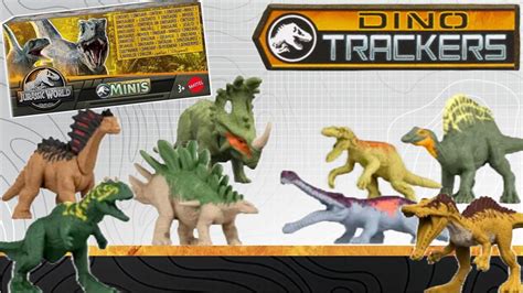 nuevas minis de jurassic world dino trackers nuevos dinosaurios