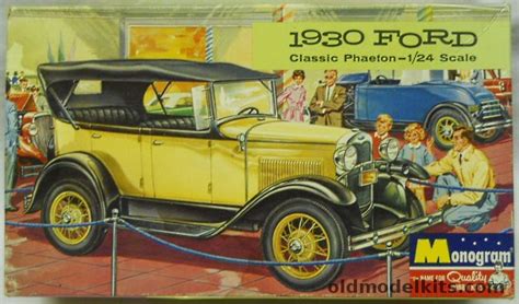 Monogram 1 24 1930 Ford Model A Phaeton Classic Four Star Issue