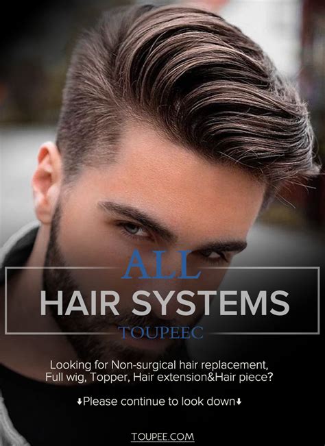 surgical hair replacement systems  men
