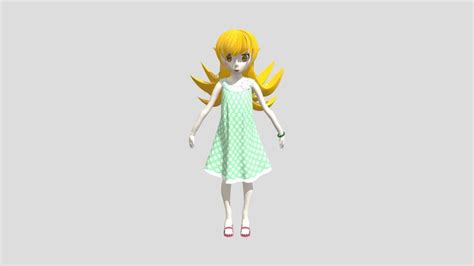 shinobu oshino 3d models sketchfab