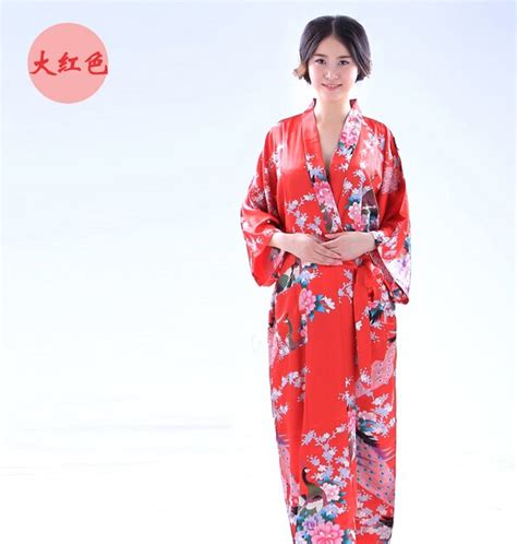 sexy japanese clothing kimono traditional rayon bathrobes japan kimono