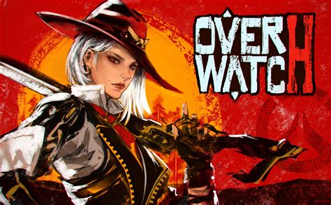 Fantastic Overwatch Ashe And Rdr2 Crossover Art